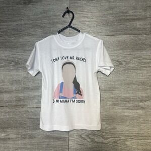 Laughing Giraffe Kids 2t Ms Rachel Shirts White Short Sleeve I Only Love My Mama